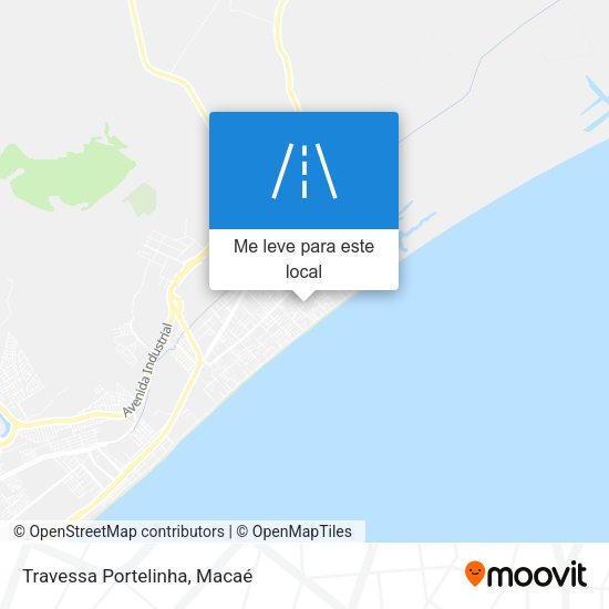 Travessa Portelinha mapa