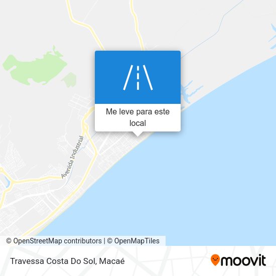 Travessa Costa Do Sol mapa