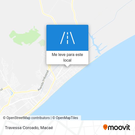 Travessa Coroado mapa
