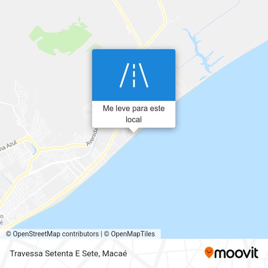 Travessa Setenta E Sete mapa