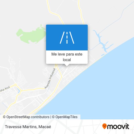 Travessa Martins mapa
