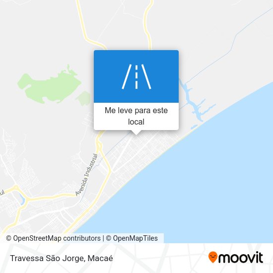 Travessa São Jorge mapa