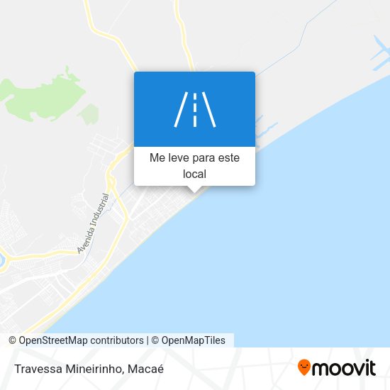 Travessa Mineirinho mapa