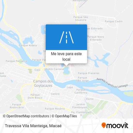 Travessa Vila Manteiga mapa