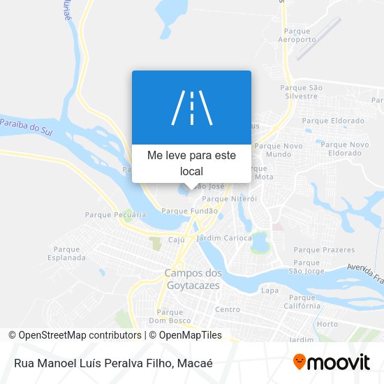 Rua Manoel Luís Peralva Filho mapa