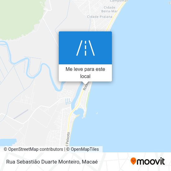 Rua Sebastião Duarte Monteiro mapa