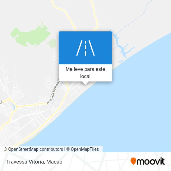 Travessa Vitoria mapa