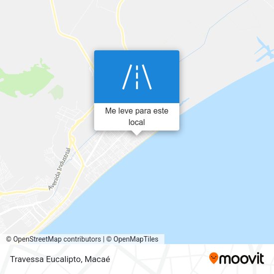 Travessa Eucalipto mapa
