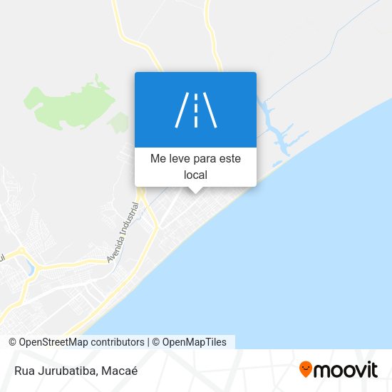 Rua Jurubatiba mapa