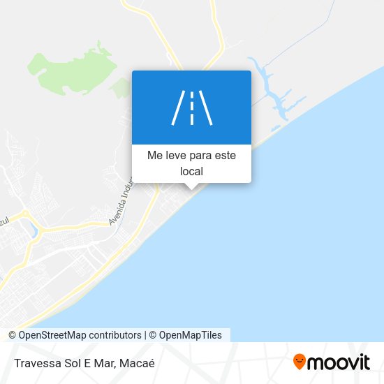 Travessa Sol E Mar mapa