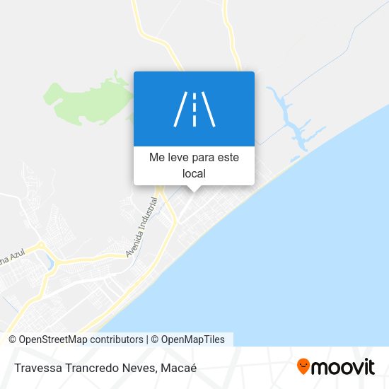 Travessa Trancredo Neves mapa