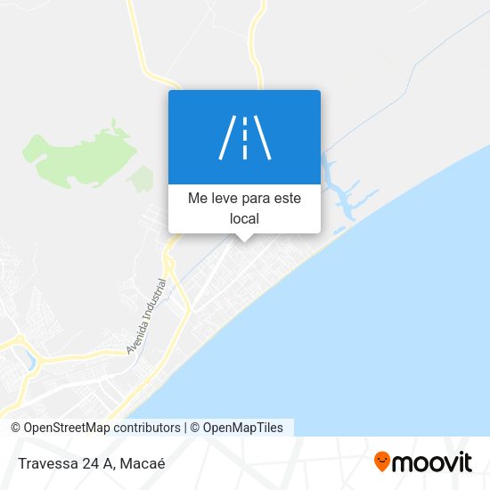 Travessa 24 A mapa