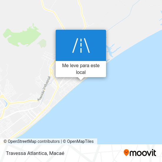Travessa Atlantica mapa