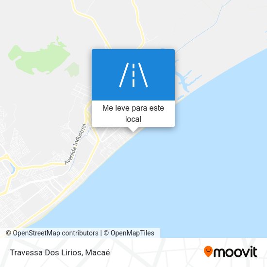 Travessa Dos Lirios mapa