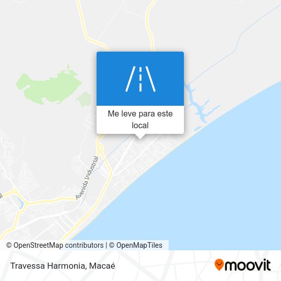 Travessa Harmonia mapa
