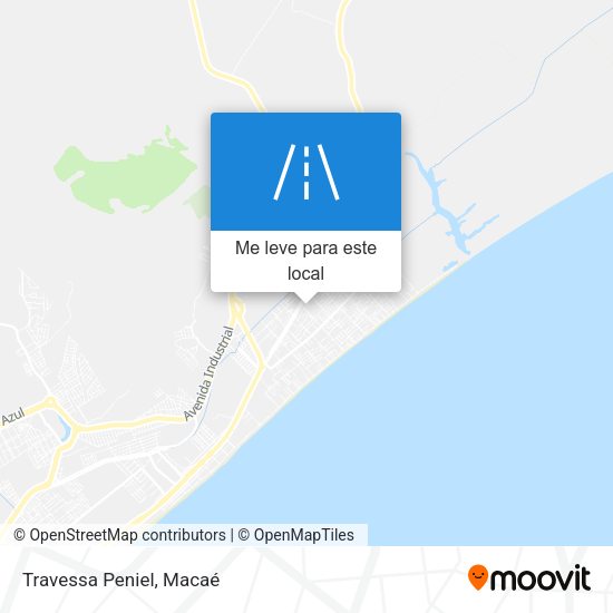 Travessa Peniel mapa