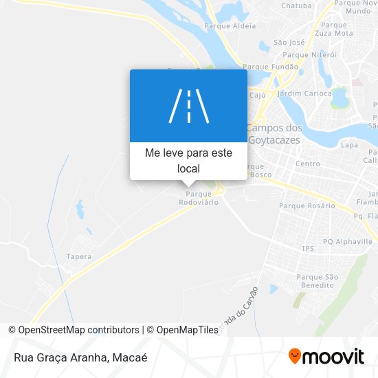 Rua Graça Aranha mapa