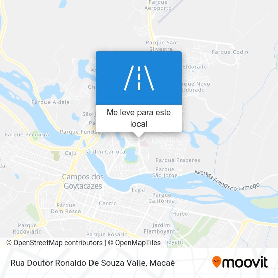 Rua Doutor Ronaldo De Souza Valle mapa