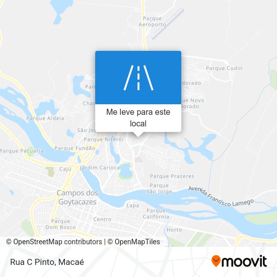 Rua C Pinto mapa