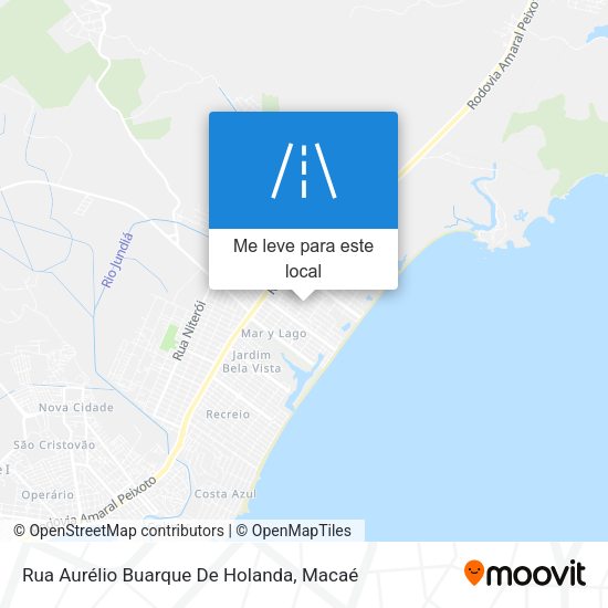 Rua Aurélio Buarque De Holanda mapa