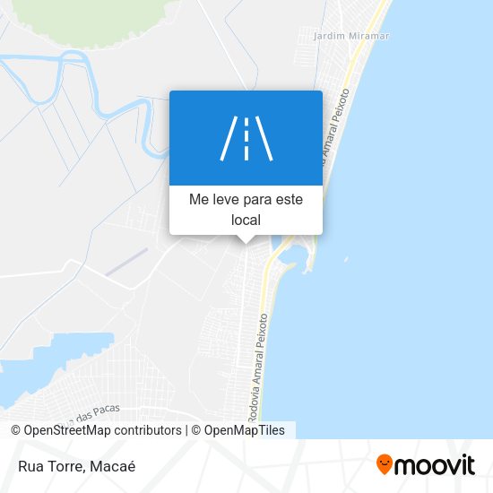 Rua Torre mapa