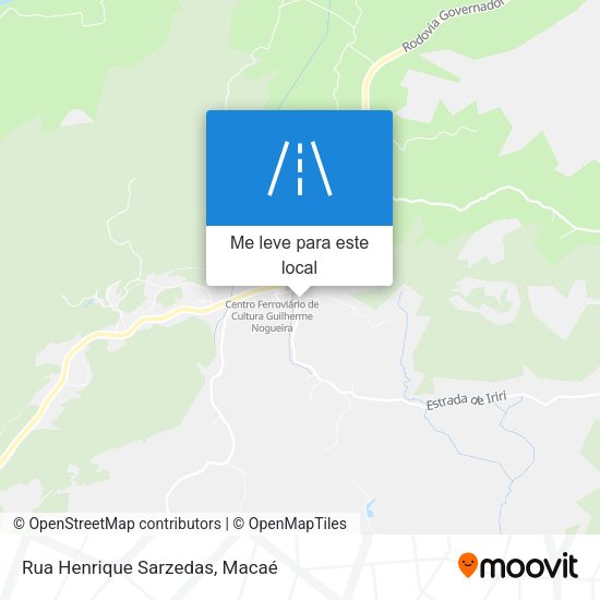 Rua Henrique Sarzedas mapa