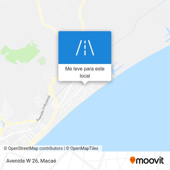 Avenida W 26 mapa
