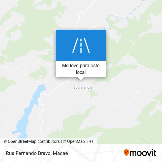 Rua Fernando Bravo mapa