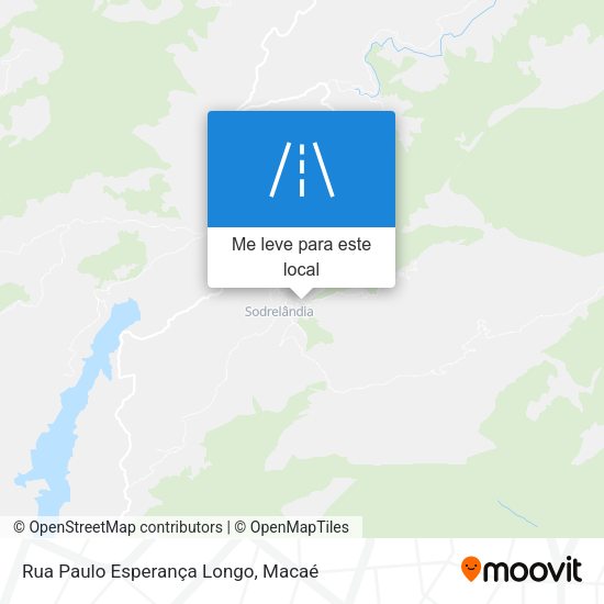 Rua Paulo Esperança Longo mapa