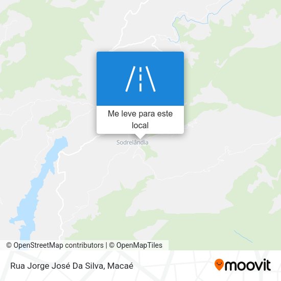 Rua Jorge José Da Silva mapa