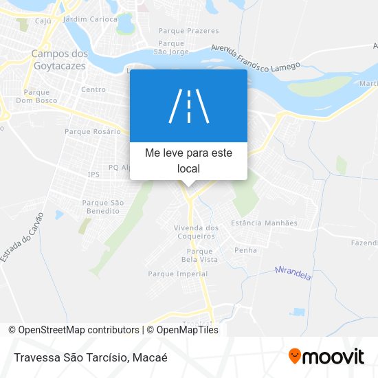 Travessa São Tarcísio mapa