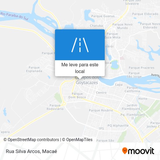Rua Silva Arcos mapa
