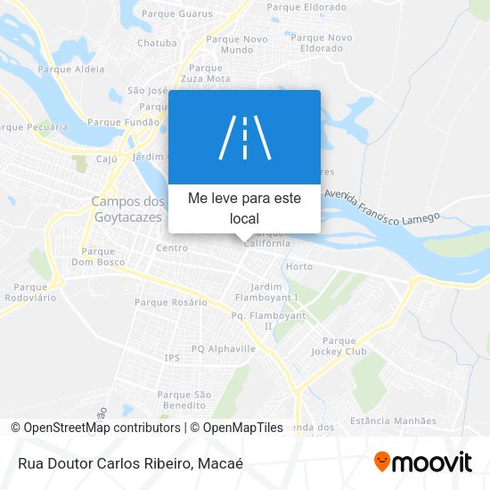 Rua Doutor Carlos Ribeiro mapa