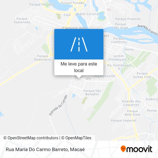 Rua Maria Do Carmo Barreto mapa