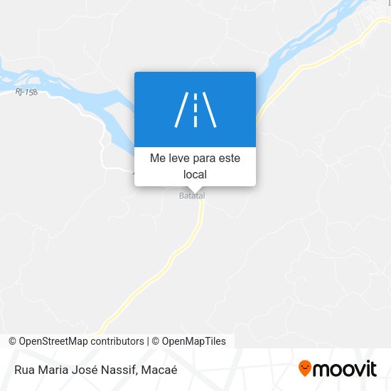 Rua Maria José Nassif mapa