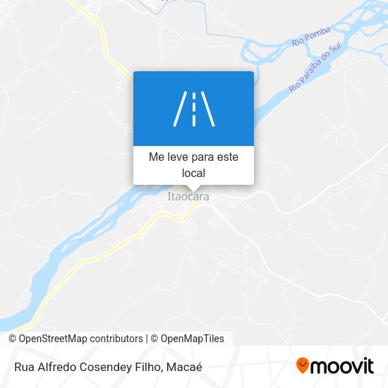 Rua Alfredo Cosendey Filho mapa
