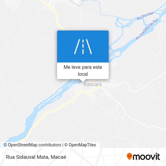 Rua Sidauval Mata mapa