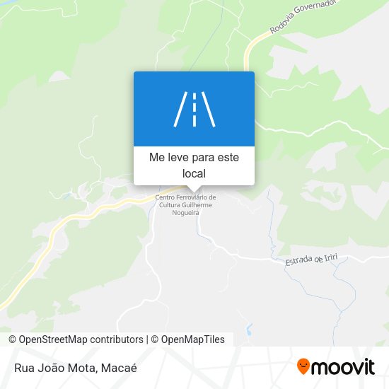 Rua João Mota mapa