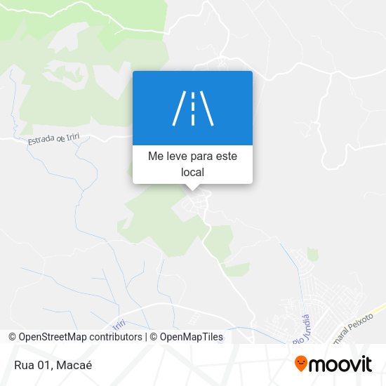 Rua 01 mapa