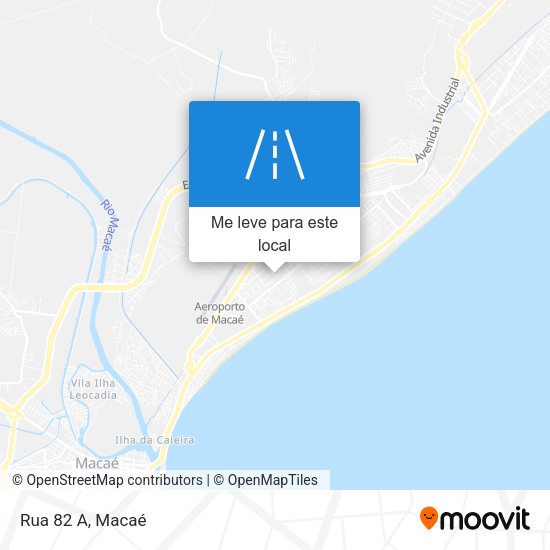 Rua 82 A mapa