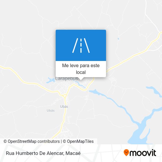 Rua Humberto De Alencar mapa