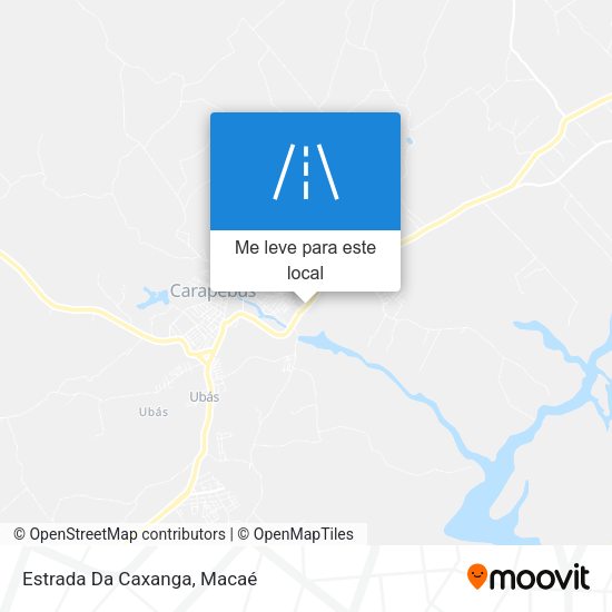 Estrada Da Caxanga mapa