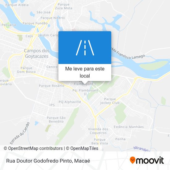 Rua Doutor Godofredo Pinto mapa
