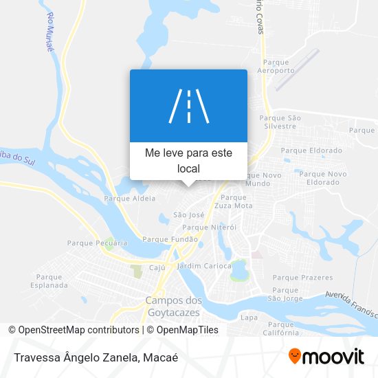 Travessa Ângelo Zanela mapa