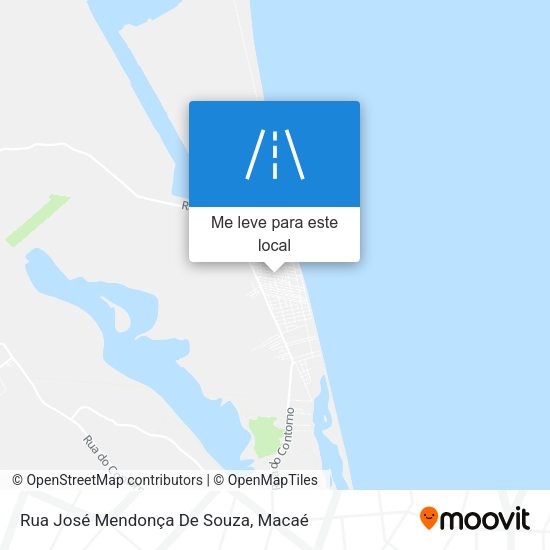 Rua José Mendonça De Souza mapa