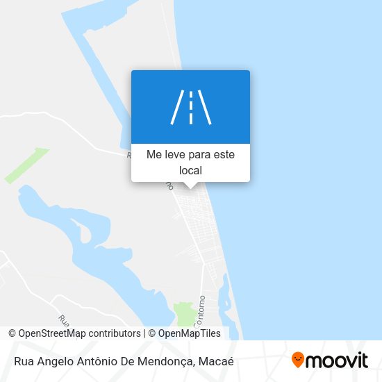 Rua Angelo Antônio De Mendonça mapa