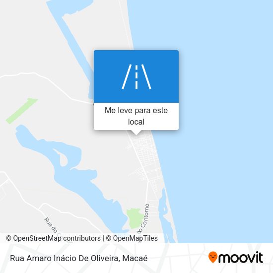 Rua Amaro Inácio De Oliveira mapa