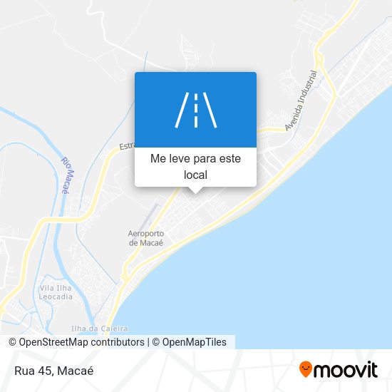 Rua 45 mapa
