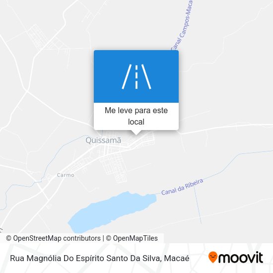 Rua Magnólia Do Espírito Santo Da Silva mapa