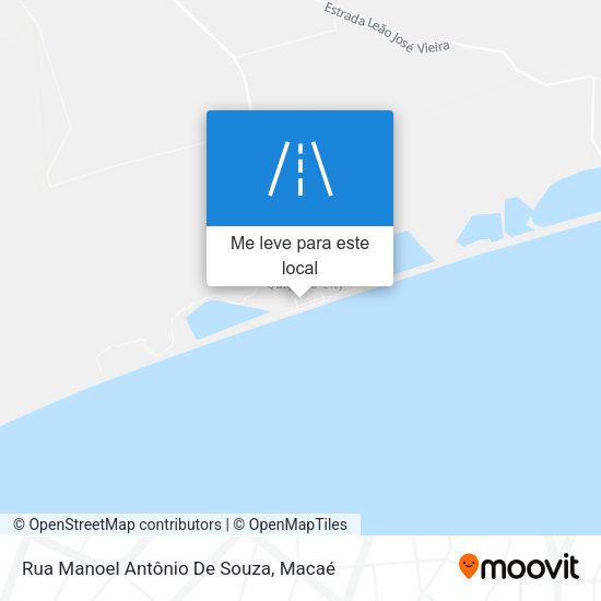 Rua Manoel Antônio De Souza mapa